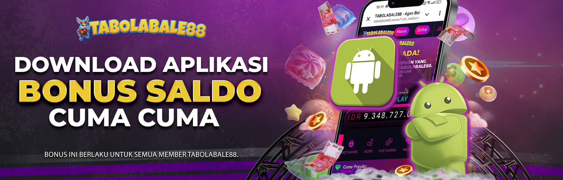 BONUS DOWNLOAD APLIKASI