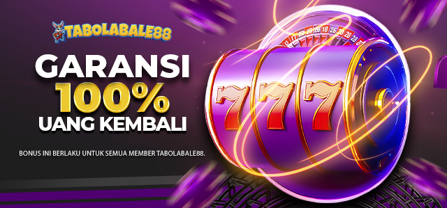 BONUS 100% UANG KEMBALI